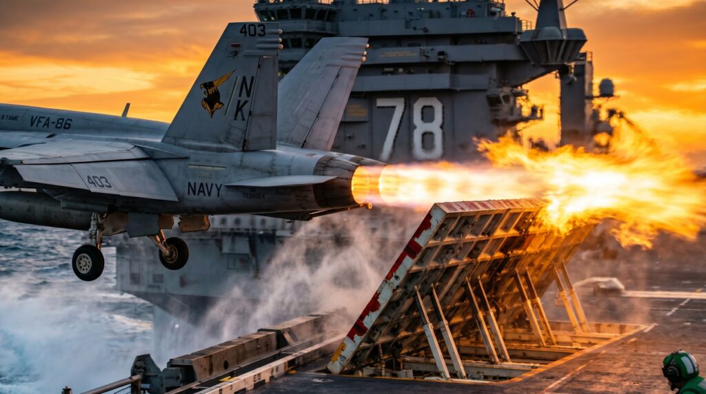 USS Gerald R. Ford NATO tensions