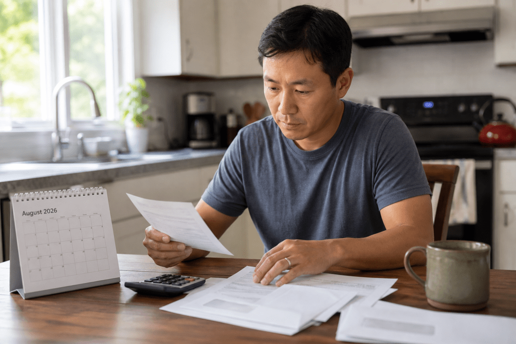 Amended return refund timing calendar and tax papers