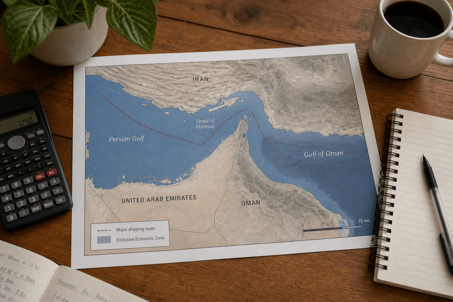 trump update on iran and Strait of Hormuz shipping context